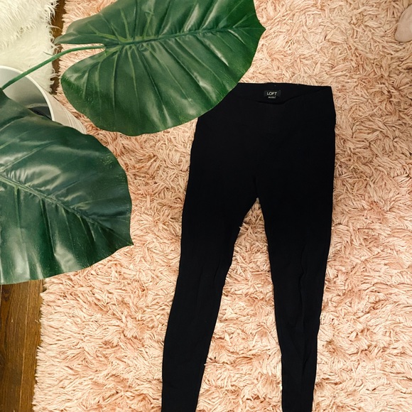 LOFT Pants & Jumpsuits Loft High Waisted Black Leggings Poshmark